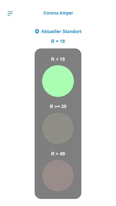 Corona-Ampel-Layout